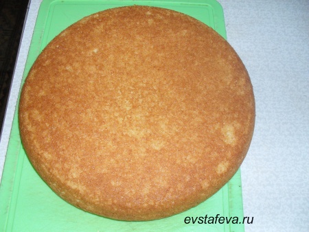 Корж для сметанника