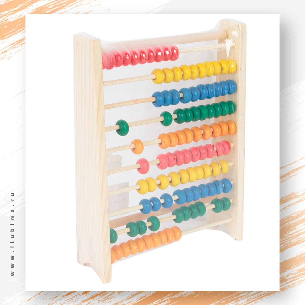Деревянная игрушка - Счеты